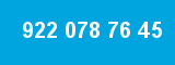 922 078 76 45 922 078 76 45